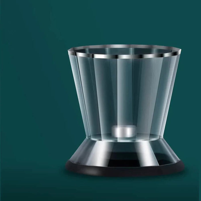 Glass Honey Dispenser with Diamond Shaped Container