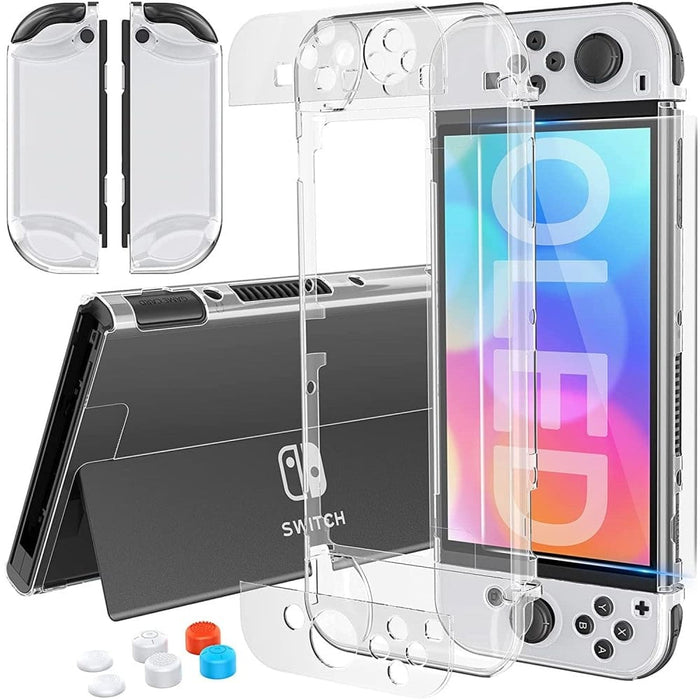Glass Screen Protector Case Compatible With Nintendo Switch