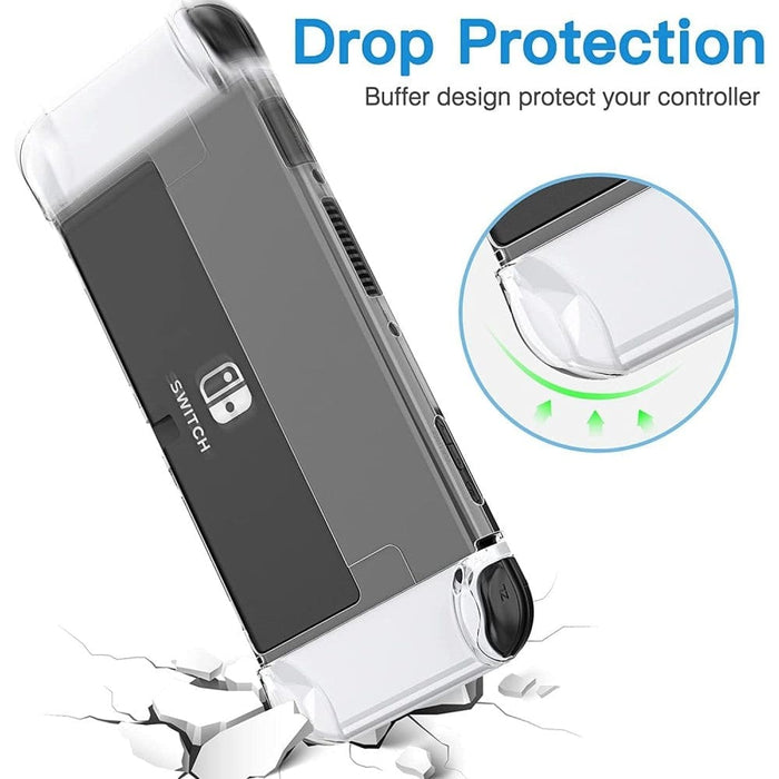 Glass Screen Protector Case Compatible With Nintendo Switch
