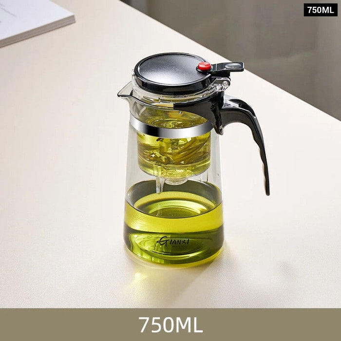 Glass Tea Pot with Infuser and Set