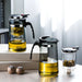 Glass Tea Pot with Infuser and Set