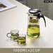 Glass Tea Pot with Infuser and Set
