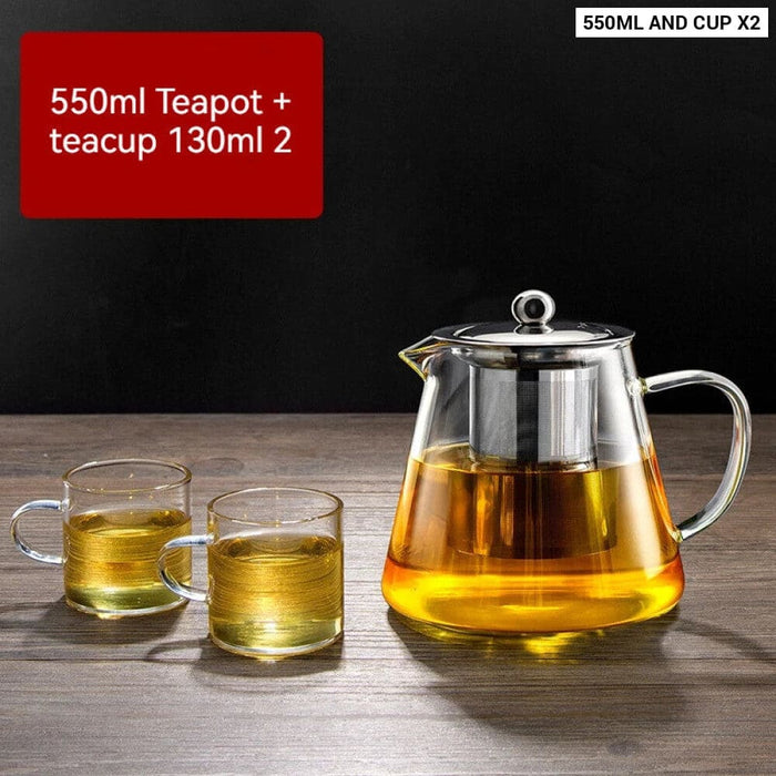 Glass Teapot for Kung Fu Tea