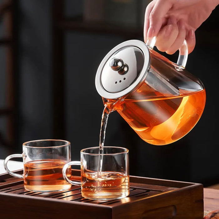 Glass Teapot for Kung Fu Tea