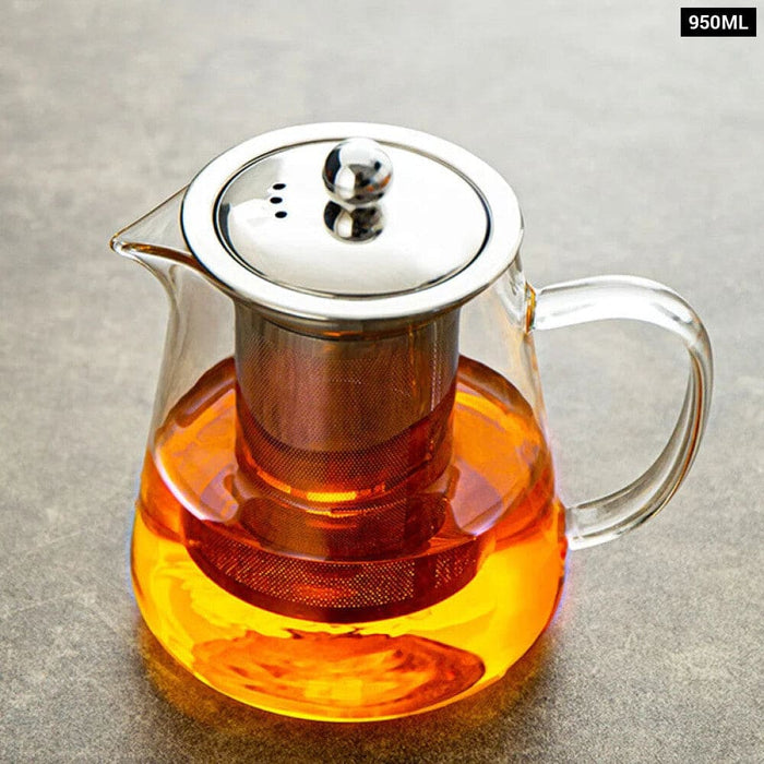 Glass Teapot For Kung Fu Tea