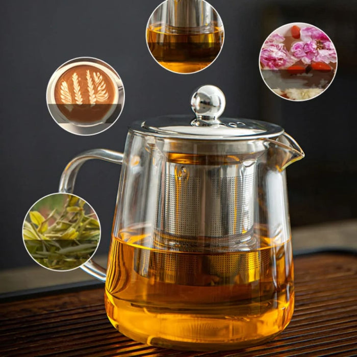 Glass Teapot for Kung Fu Tea