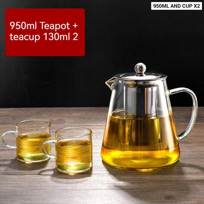 Glass Teapot for Kung Fu Tea