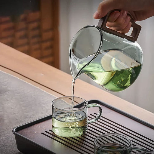 Glass Teapot Set for Office or Home