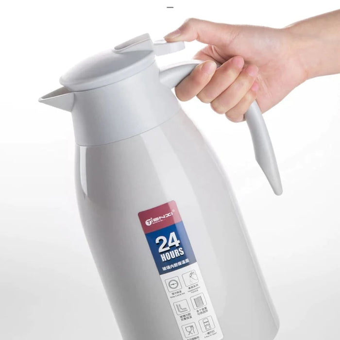 Glass Thermos Bottle for or Cold Drinks