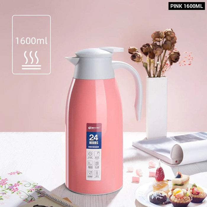 Glass Thermos Bottle for or Cold Drinks