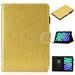 Glossy Glitter Powder Horizontal Flip Leather Tablet Case