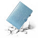 Glossy Glitter Powder Horizontal Flip Leather Tablet Case