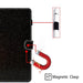 Glossy Glitter Powder Horizontal Flip Leather Tablet Case
