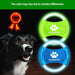 Glow in the Dark Dog Flying Disc Durable Rechargeable