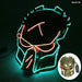 Glowing Cosplay El Wire Neon Mask Scary Skull Masquerade