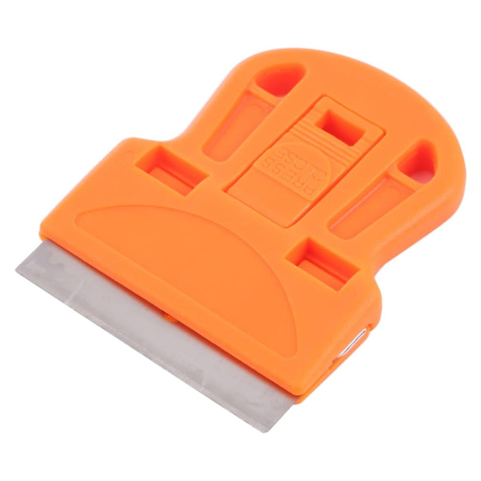 Glue Remover Squeegee Sticker Cleaner Plastic Handle Scraper