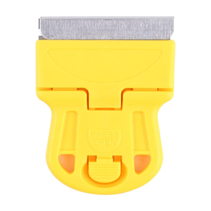 Glue Remover Squeegee Sticker Cleaner Plastic Handle Scraper