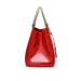 Glue Shoulder Bag Patent Leather Ladies Handbag