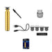 T9 Gold Hair Clipper Professional Electric Barber Zero