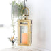 Gold Stainless Steel Candle Holder Lanterns for Indoor