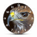 Golden Eagle Prints Decorative Wall Clock Silent Non