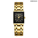 Golden Quartz Wristwatches for Female Male Fashion 30m