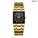Golden Quartz Wristwatches for Female Male Fashion 30m
