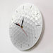 Golf Ball Round Frameless Wall Clock Silent Non Ticking 3d