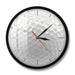 Golf Ball Round Frameless Wall Clock Silent Non Ticking 3d