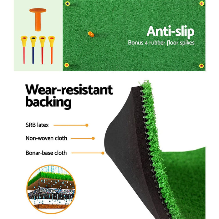 Goslash Picks Golf Hitting Mat Portable Driving Range