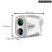 Golf Laser Rangefinder 600m 800m 1000m Slope & Flag Pole