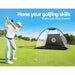 Goslash Picks Golf Practice Net and Training Mat Set Cage