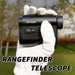 Golf Rangefinder 600m Rechargeable Slope & Flag Lock