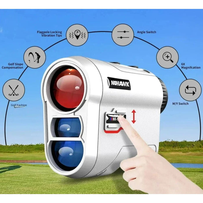 Golf Rangefinder with Flag