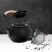 Gominimo 1200ml Iron Teapot With Filter And Warmer