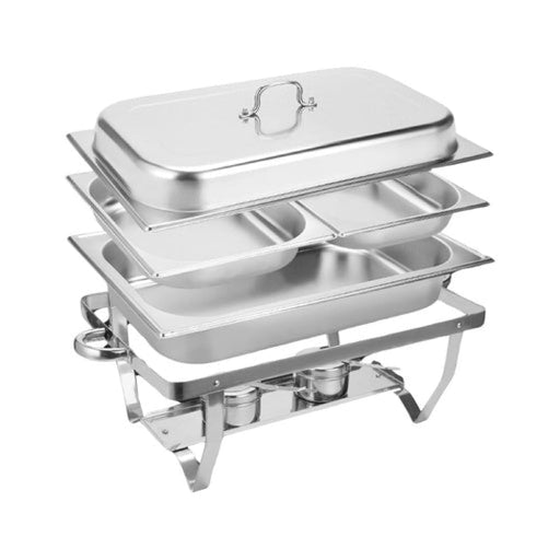 Gominimo 9l Chafing Dish Stainless Steel Food Buffet Warmer