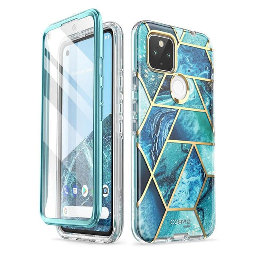 For Google Pixel 4a 5g Case 6.2 Inch Full-body Marble
