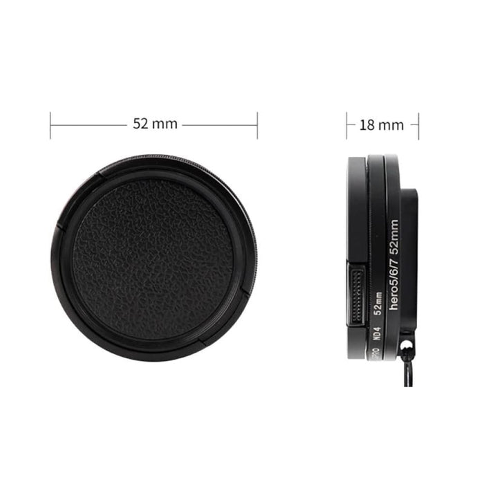 Gopro Hero 7/6/5 Professional 52mm Filter With Adapter Ring