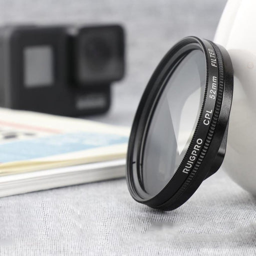 Gopro Hero 7/6/5 Professional 52mm Filter With Adapter Ring