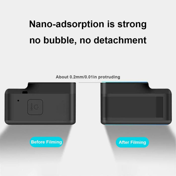 Gopro Hero8 Lens Lcd Display 9h 2.5d Tempe Glass Film