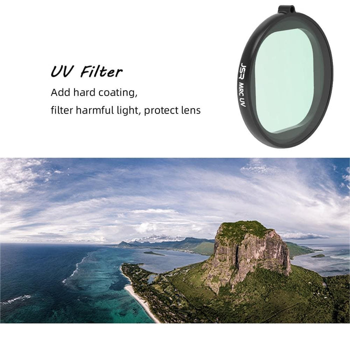 Gopro Hero8 Round Housing Filter Uv Lens