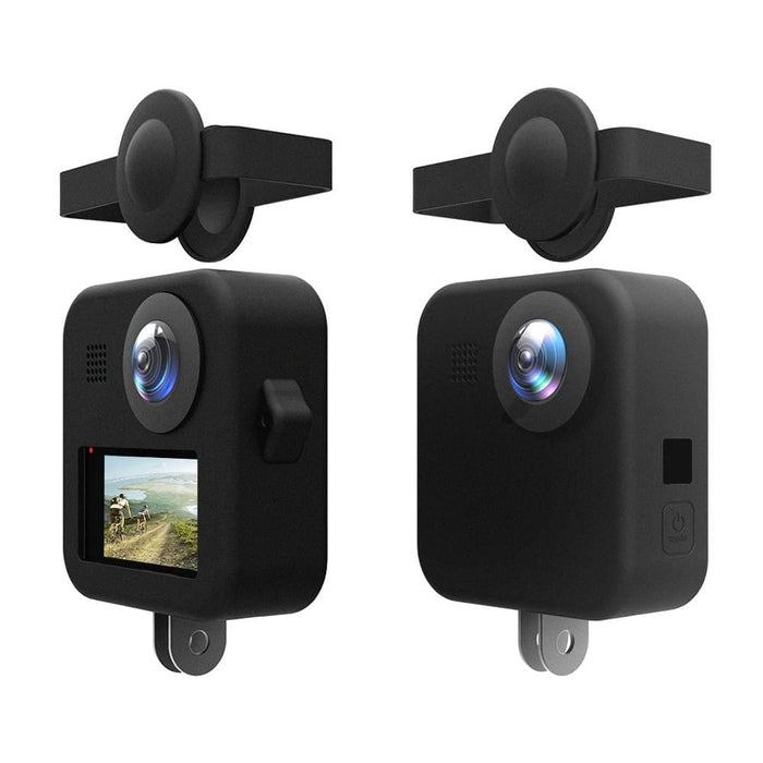 Gopro Max Dual Lens Caps Case Body Silicone Protective