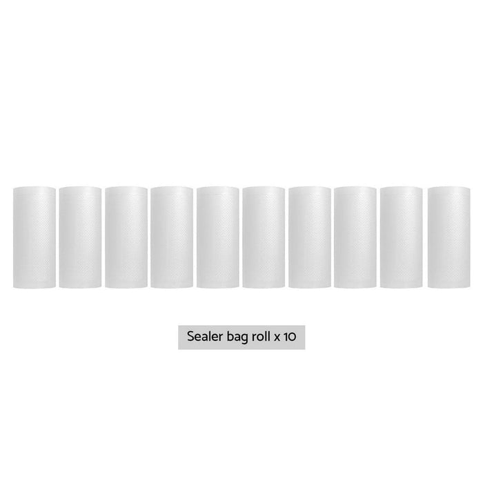 Goslash Picks 10 Rolls Food Vacuum Sealer Bags Storage