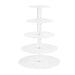 Goslash Picks Chef Cake Stand 5 Tiers Acrylic Holder