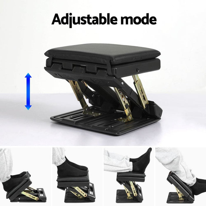 Goslash Picks Foot Rest Stool Office Under Desk Fold