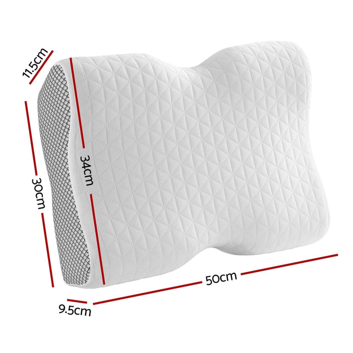 Goslash Picks Memory Foam Pillow Contour Neck