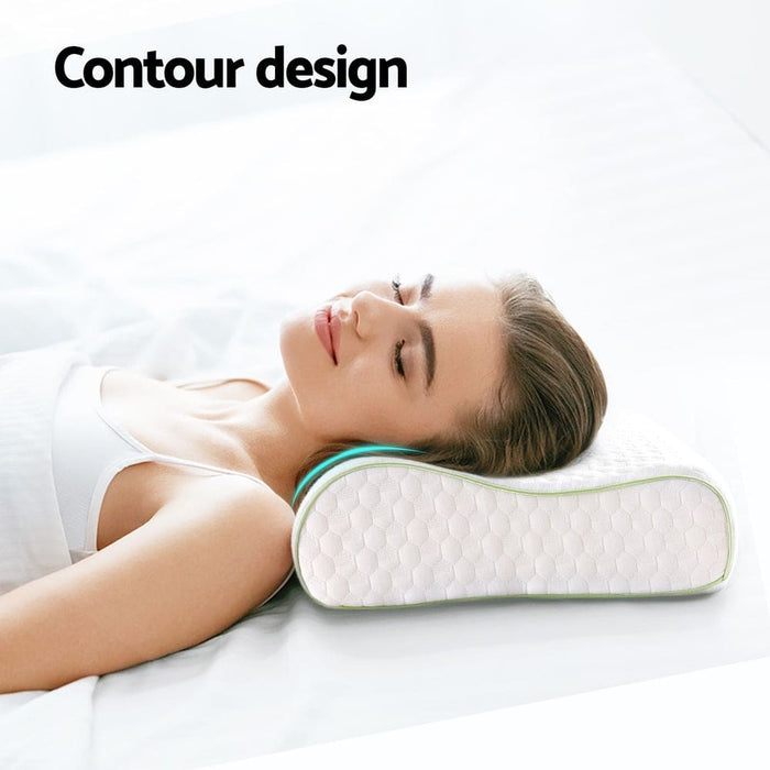 Goslash Picks Memory Foam Pillow Contour Neck