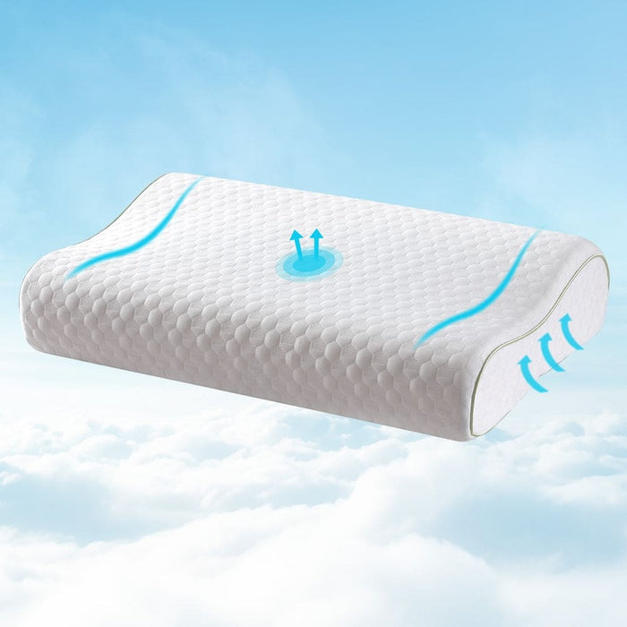 Goslash Picks Memory Foam Pillow Contour Neck