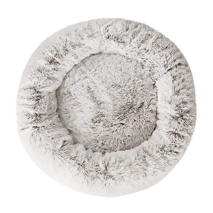 Goslash Picks Pet Bed Dog Cat Calming Large 90cm White