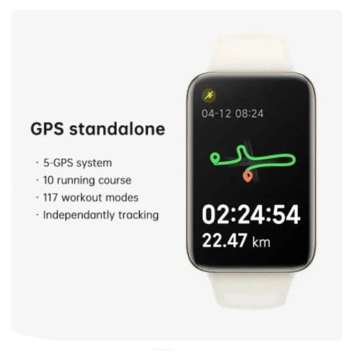 Gps Fitness Tracker With Amoled Screen And Blood Oxygen